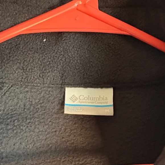 Columbia Charcoal Black Fleece Jacket - Picture 2 of 5